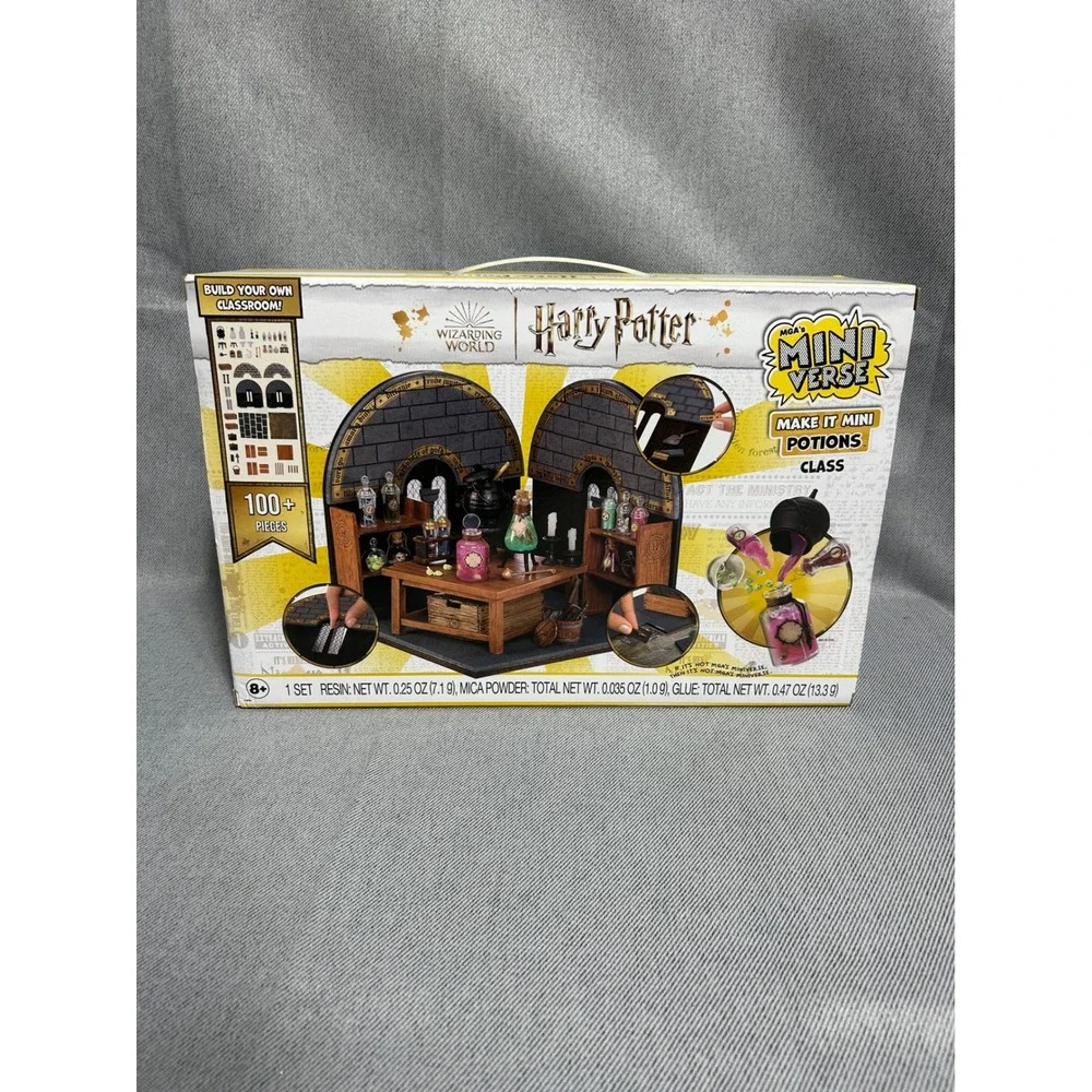 MGA Mini‎ Verse Harry Potter Potions Class Playset 100+ Pieces Wizard World